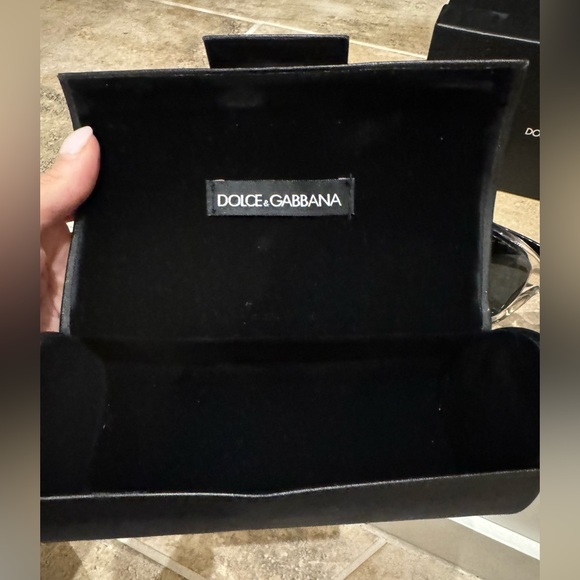 Dolce & Gabbana Black Sunglasses - Picture 7 of 15